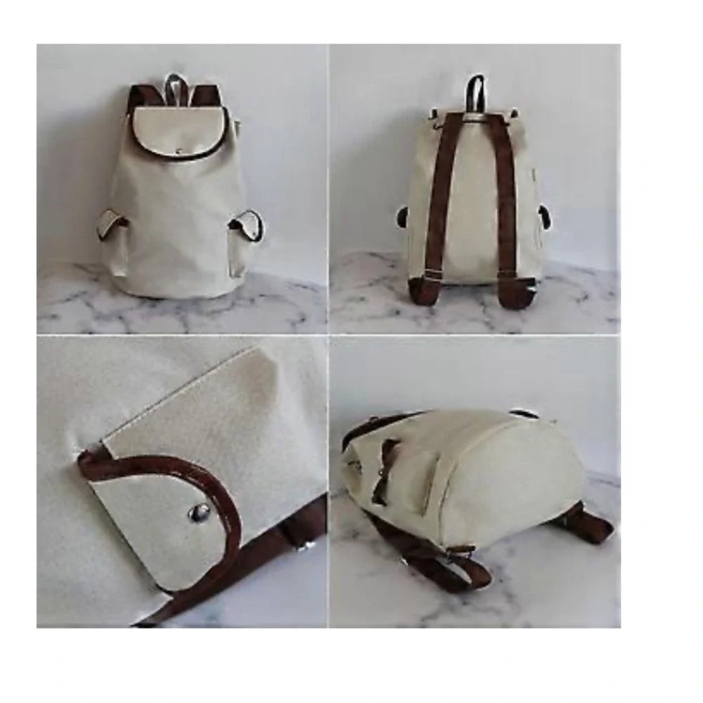 Cat Peekaboo Backpack Kawaii Style Canvas Rucksack Cute Women‎ Girl Pink Bag New